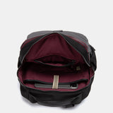 Mochila en materiales reciclados gris