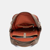 Mochila en materiales reciclados beige