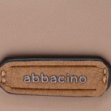 Bolso de hombro en materiales reciclados beige