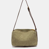 Bandolera trenzada verde