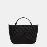 Shopper acolchado negro