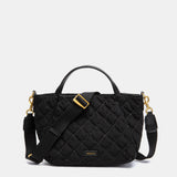 Shopper acolchado negro