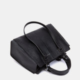 Black handbag.