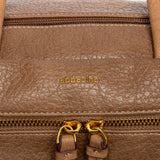 Bandolera combinada en taupe