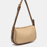 Bandolera en materiales reciclados beige