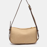 Bandolera en materiales reciclados beige