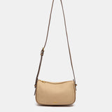 Bandolera en materiales reciclados beige