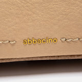 Bandolera en materiales reciclados beige