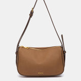 Bandolera en materiales reciclados cognac