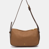 Bandolera en materiales reciclados cognac
