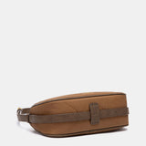 Bandolera en materiales reciclados cognac