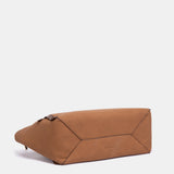 Shopper en materiales reciclados cognac