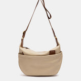 Bandolera en materiales reciclados beige
