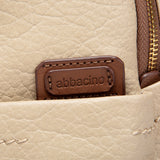Mochila en materiales reciclados beige