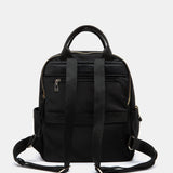 Mochila en materiales reciclados negro