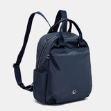 Mochila en materiales reciclados azul