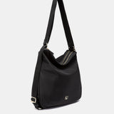Bolso multifuncional en materiales reciclados negro