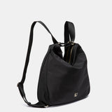 Bolso multifuncional en materiales reciclados negro