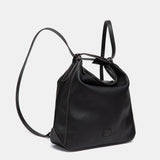 Bolso multifuncional en materiales reciclados negro