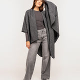 Poncho in black