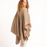 Beige poncho