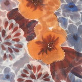 Wolltaschentuch mit Blumenkameldruck