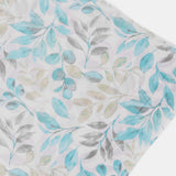 Pañuelo de viscosa con estampado floral verde