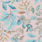 Bandana de modal y seda con estampado floral verde