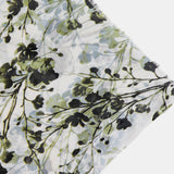 Pañuelo de viscosa con estampado floral verde